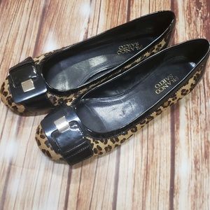 fFrank Sarto animal print pump